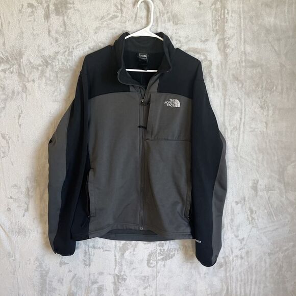 The North Face TKA Stretch Soft Shell Fleece Jacket Full Zip Size Large - Picture 1 of 7